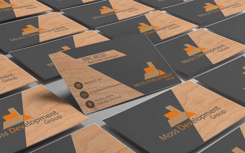 moss development business card rendering by lataevia berry